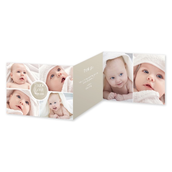 Double Folded Card Landscape 14,3 x 10 cm