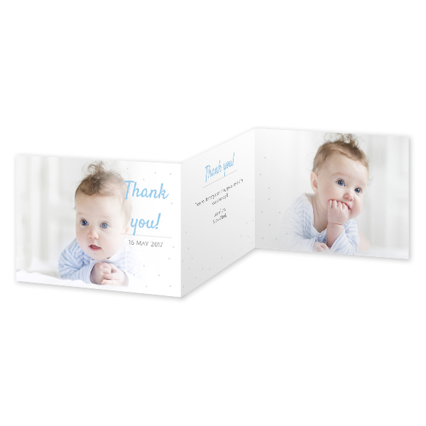 Double Folded Card Landscape 14,3 x 10 cm