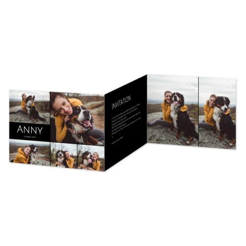 Double Folded Card Landscape 14,3 x 10 cm Double Folded Card Landscape 14,3 x 10 cm