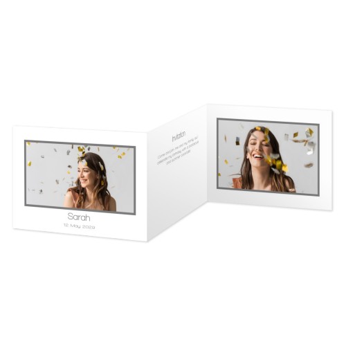 Faire-part 3 volets Paysage 14,3 x 10 cm Faire-part 3 volets Paysage 14,3 x 10 cm