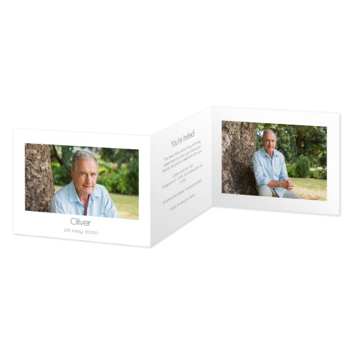 Double Folded Card Landscape 14,3 x 10 cm