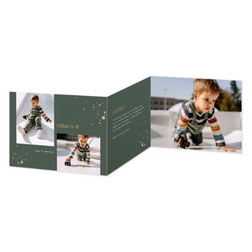 Faire-part 3 volets Paysage 14,3 x 10 cm Faire-part 3 volets Paysage 14,3 x 10 cm