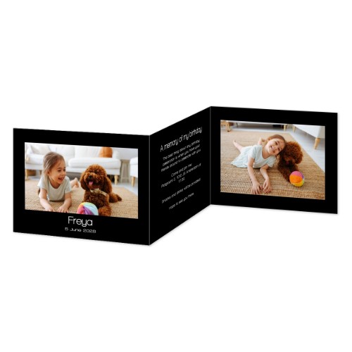 Fotokort 6 sidor Liggande 14,3 x 10 cm Fotokort 6 sidor Liggande 14,3 x 10 cm