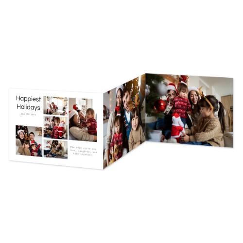 Faire-part 3 volets Paysage 14,3 x 10 cm