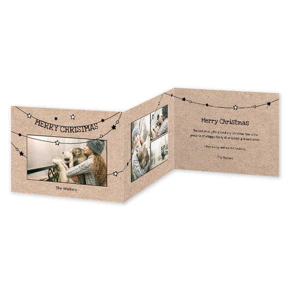 Faire-part 3 volets Paysage 14,3 x 10 cm Faire-part 3 volets Paysage 14,3 x 10 cm