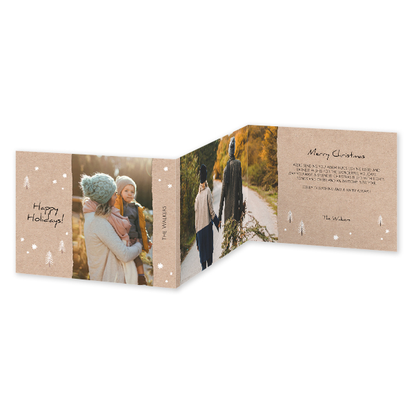 Faire-part 3 volets Paysage 14,3 x 10 cm Faire-part 3 volets Paysage 14,3 x 10 cm