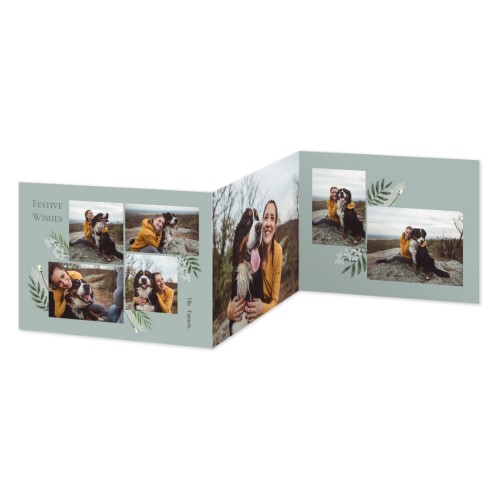 Faire-part 3 volets Paysage 14,3 x 10 cm