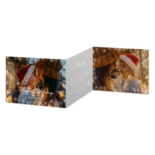 Double Folded Card Landscape 14,3 x 10 cm