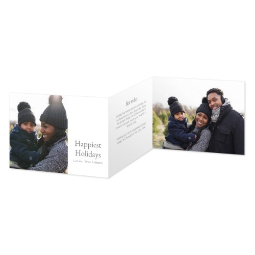 Faire-part 3 volets Paysage 14,3 x 10 cm