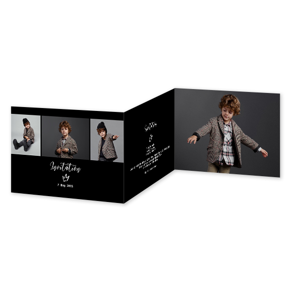 Double Folded Card Landscape 14,3 x 10 cm