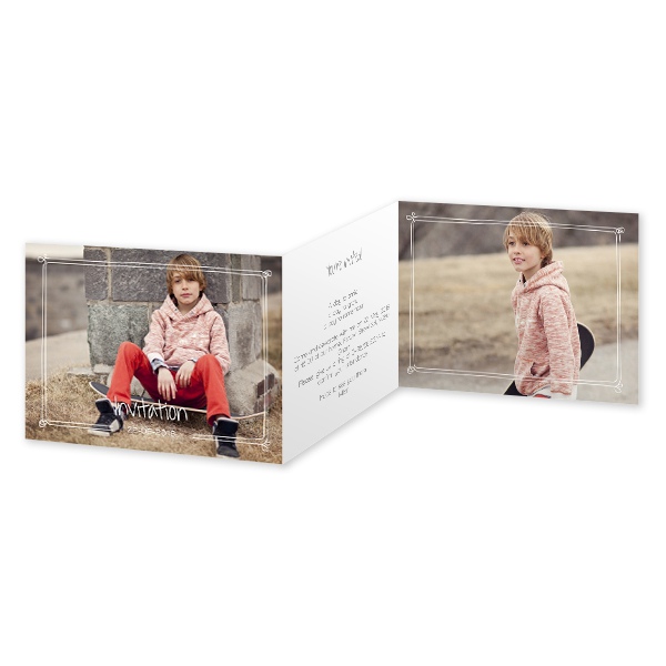 Double Folded Card Landscape 14,3 x 10 cm Double Folded Card Landscape 14,3 x 10 cm