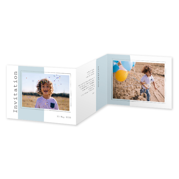 Fotokort 6 sider Liggende 14,3 x 10 cm