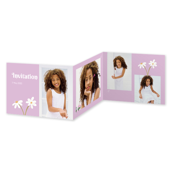 Double Folded Card Landscape 14,3 x 10 cm Double Folded Card Landscape 14,3 x 10 cm