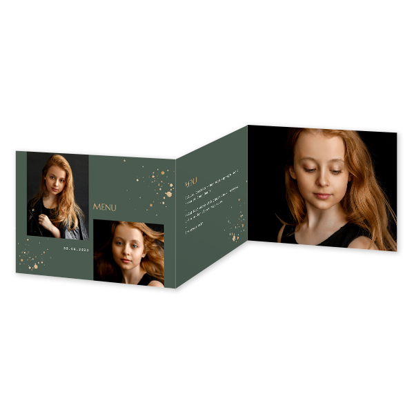 Faire-part 3 volets Paysage 14,3 x 10 cm Faire-part 3 volets Paysage 14,3 x 10 cm