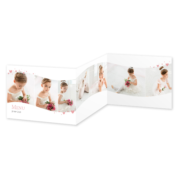 Double Folded Card Landscape 14,3 x 10 cm Double Folded Card Landscape 14,3 x 10 cm