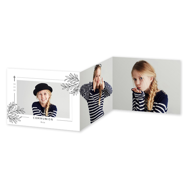 Double Folded Card Landscape 14,3 x 10 cm Double Folded Card Landscape 14,3 x 10 cm