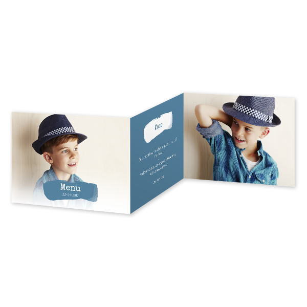 Double Folded Card Landscape 14,3 x 10 cm