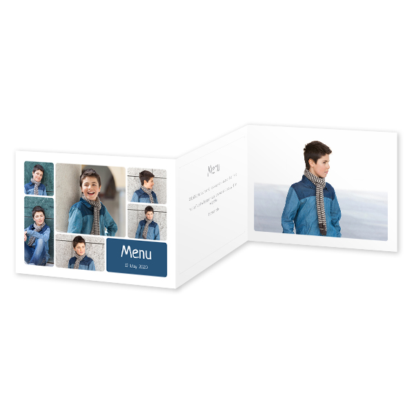 Fotokort 6 sider Landskab 14,3 x 10 cm