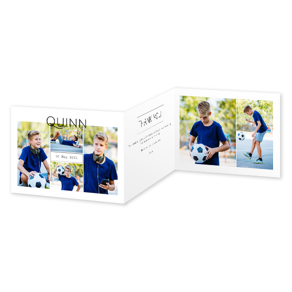 Double Folded Card Landscape 14,3 x 10 cm