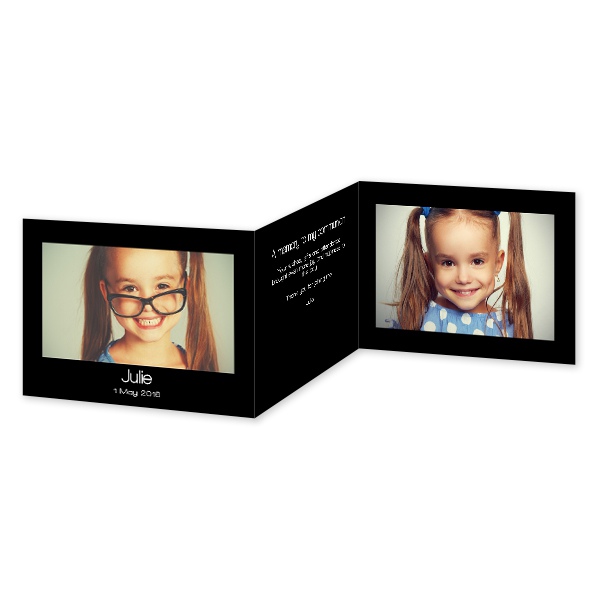 Dubbelgevouwen Kaart Liggend 14,3 x 10 cm Dubbelgevouwen Kaart Liggend 14,3 x 10 cm