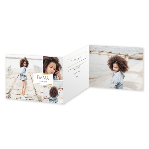 Fotokort 6 sider Liggende 14,3 x 10 cm