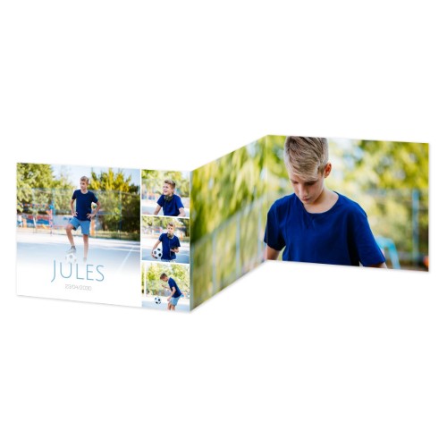 Dubbelgevouwen Kaart Liggend 14,3 x 10 cm Dubbelgevouwen Kaart Liggend 14,3 x 10 cm