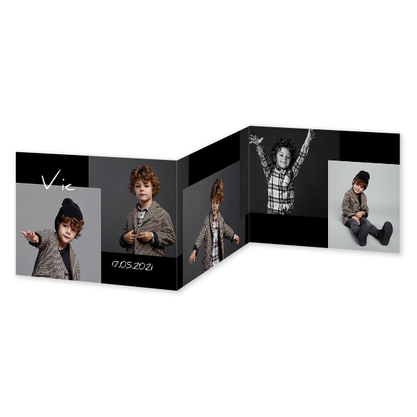 Double Folded Card Landscape 14,3 x 10 cm