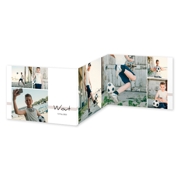 Fotokort 6 sider Landskab 14,3 x 10 cm