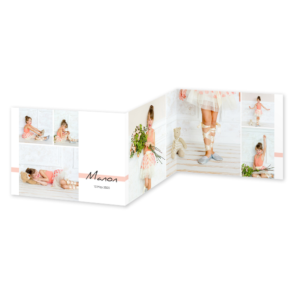 Double Folded Card Landscape 14,3 x 10 cm