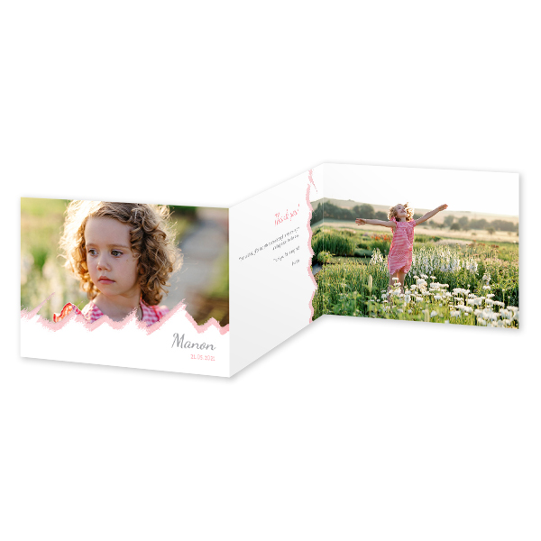 Fotokort 6 sider Liggende 14,3 x 10 cm