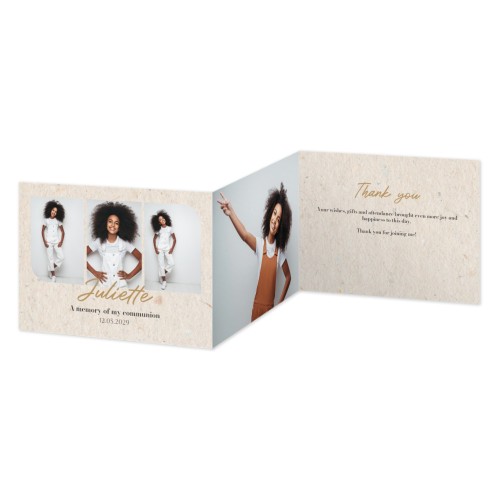 Double Folded Card Landscape 14,3 x 10 cm