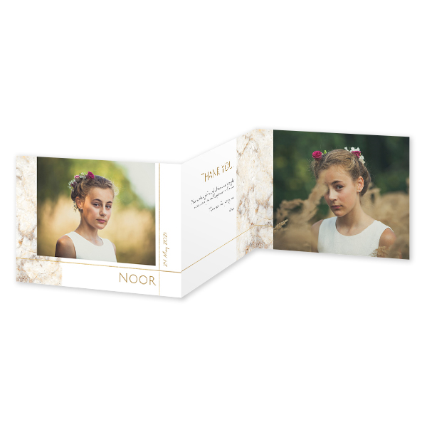 Double Folded Card Landscape 14,3 x 10 cm