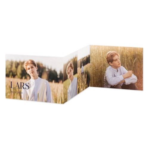 Double Folded Card Landscape 14,3 x 10 cm Double Folded Card Landscape 14,3 x 10 cm