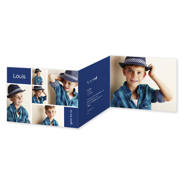 Fotokort 6 sider Liggende 14,3 x 10 cm