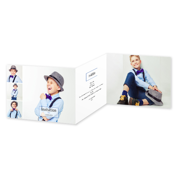 Fotokort 6 sider Liggende 14,3 x 10 cm