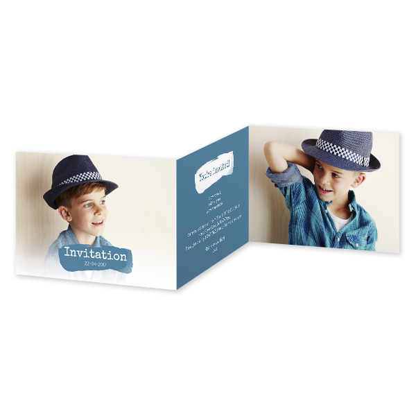 Double Folded Card Landscape 14,3 x 10 cm