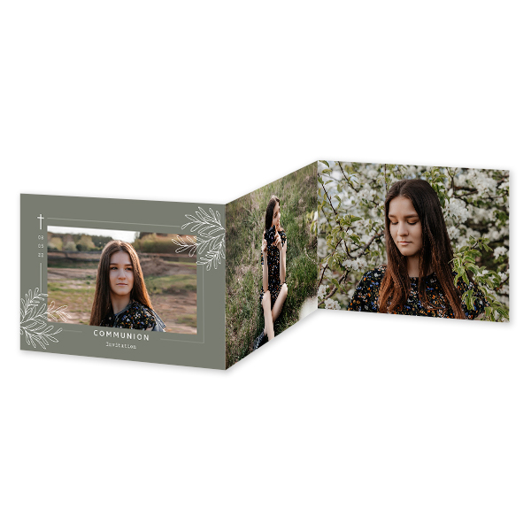 Double Folded Card Landscape 14,3 x 10 cm Double Folded Card Landscape 14,3 x 10 cm