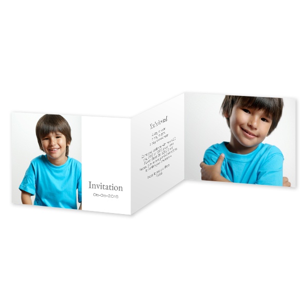 Double Folded Card Landscape 14,3 x 10 cm