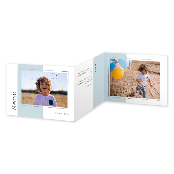 Fotokort 6 sider Liggende 14,3 x 10 cm