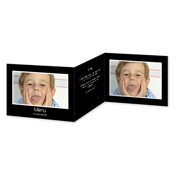 Double Folded Card Landscape 14,3 x 10 cm