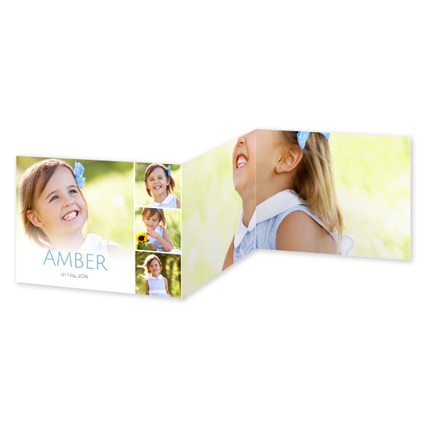 Double Folded Card Landscape 14,3 x 10 cm