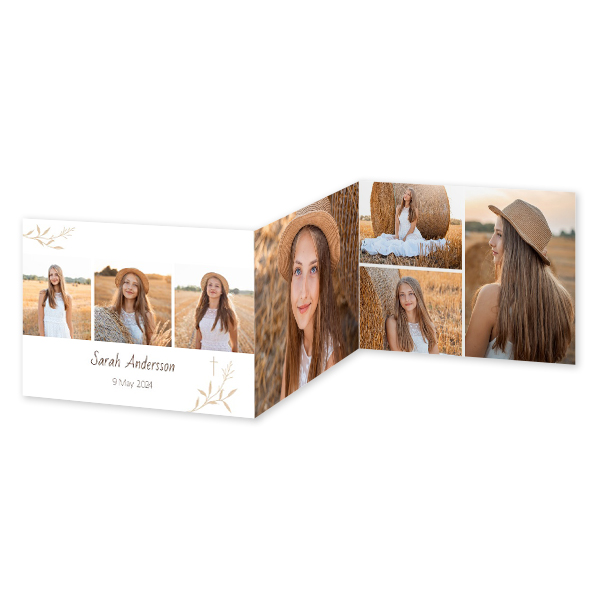 Double Folded Card Landscape 14,3 x 10 cm Double Folded Card Landscape 14,3 x 10 cm