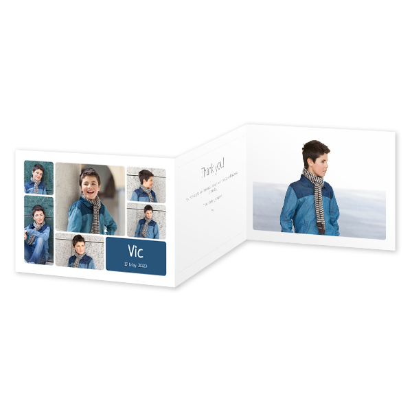 Fotokort 6 sider Landskab 14,3 x 10 cm