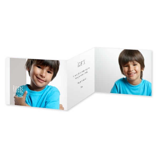 Double Folded Card Landscape 14,3 x 10 cm