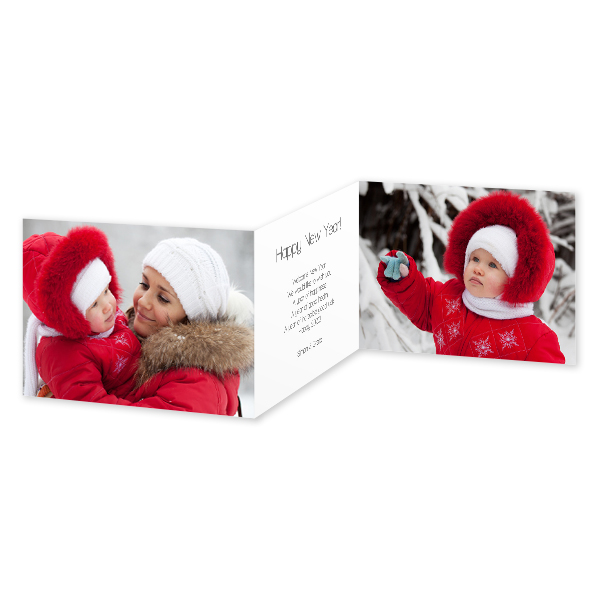 Faire-part 3 volets Paysage 14,3 x 10 cm Faire-part 3 volets Paysage 14,3 x 10 cm