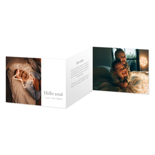 Double Folded Card Landscape 14,3 x 10 cm