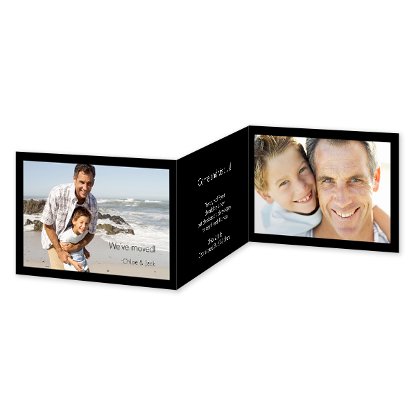 Double Folded Card Landscape 14,3 x 10 cm