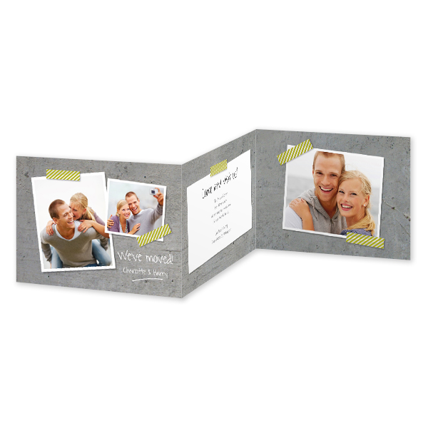 Fotokort 6 sider Liggende 14,3 x 10 cm