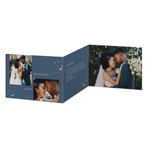 Double Folded Card Landscape 14,3 x 10 cm Double Folded Card Landscape 14,3 x 10 cm