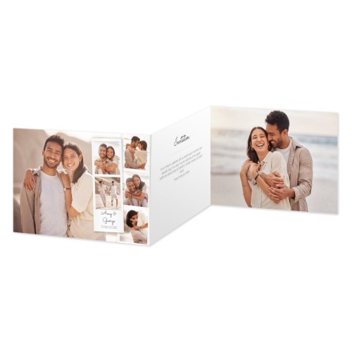 Dubbelgevouwen Kaart Liggend 14,3 x 10 cm